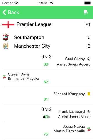 Soccer Live Score screenshot 2