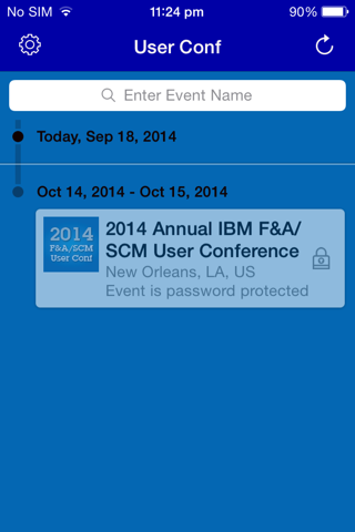 IBM F&A/SCM User Conference screenshot 2