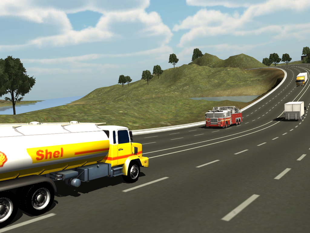 Truck Simulator 2014 FREE screenshot 10