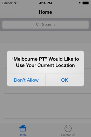 MelbournePT screenshot 2