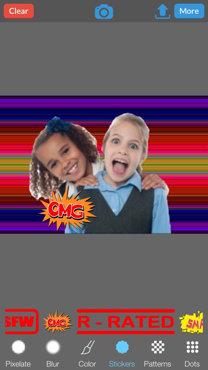 Censor Ninja - Simple Photo Censor & Editor with Filters, Patterns, Stickers, and Effects screenshot-3