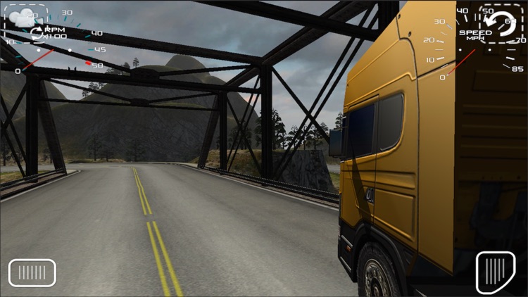 Truck Simulator Grand American Mountain Free screenshot-4