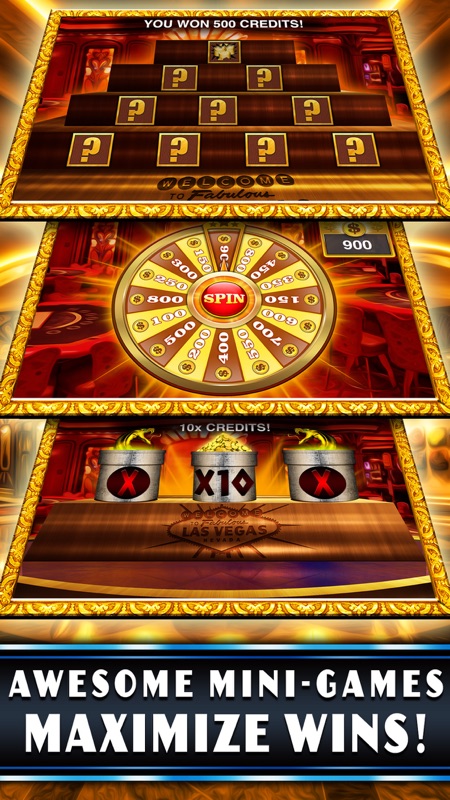 Heart of Gold! FREE Vegas Casino Slots of the Jackpot Palace Inferno! screenshot 4