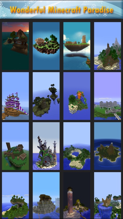 Wonderful Paradise Model Wallpaper for Minecraft