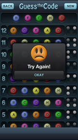 Guess the Code! screenshot