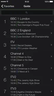 eyetv mobile iphone capturas de pantalla 3