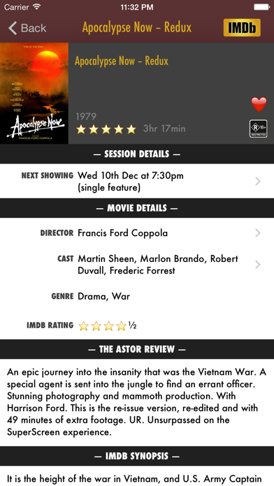 Screenshot #2 pour The Astor Theatre