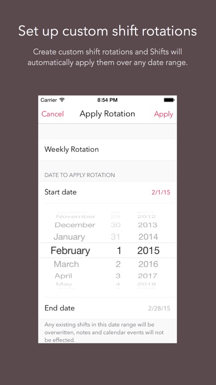 Shifts – Shift Worker Calendar screenshot-4