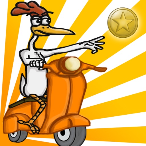 Moto Chicken Icon