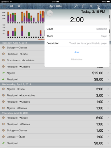 Screenshot #6 pour Étudiant - Gestion du Temps