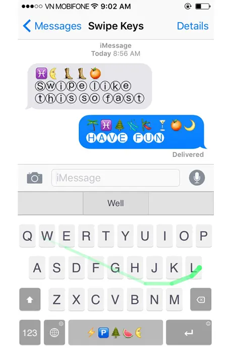 Oh Fonts SwipeKeys