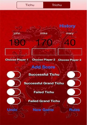 Tichu Score screenshot 2