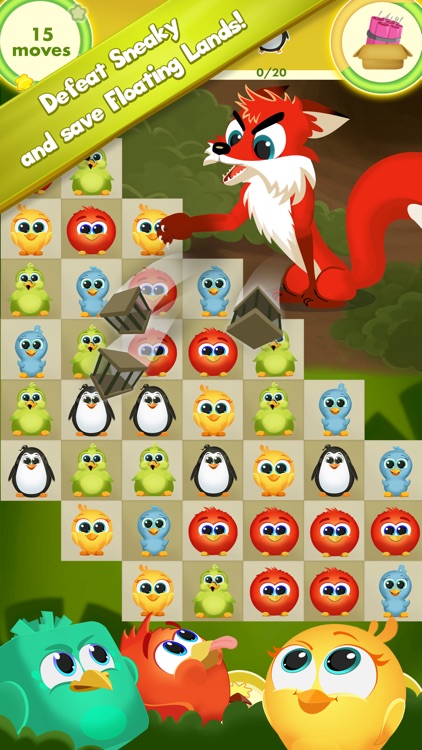 Bird Quest - Match 3 Puzzle Adventure screenshot-3