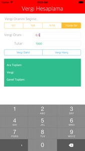 Vergi Hesapla screenshot #2 for iPhone