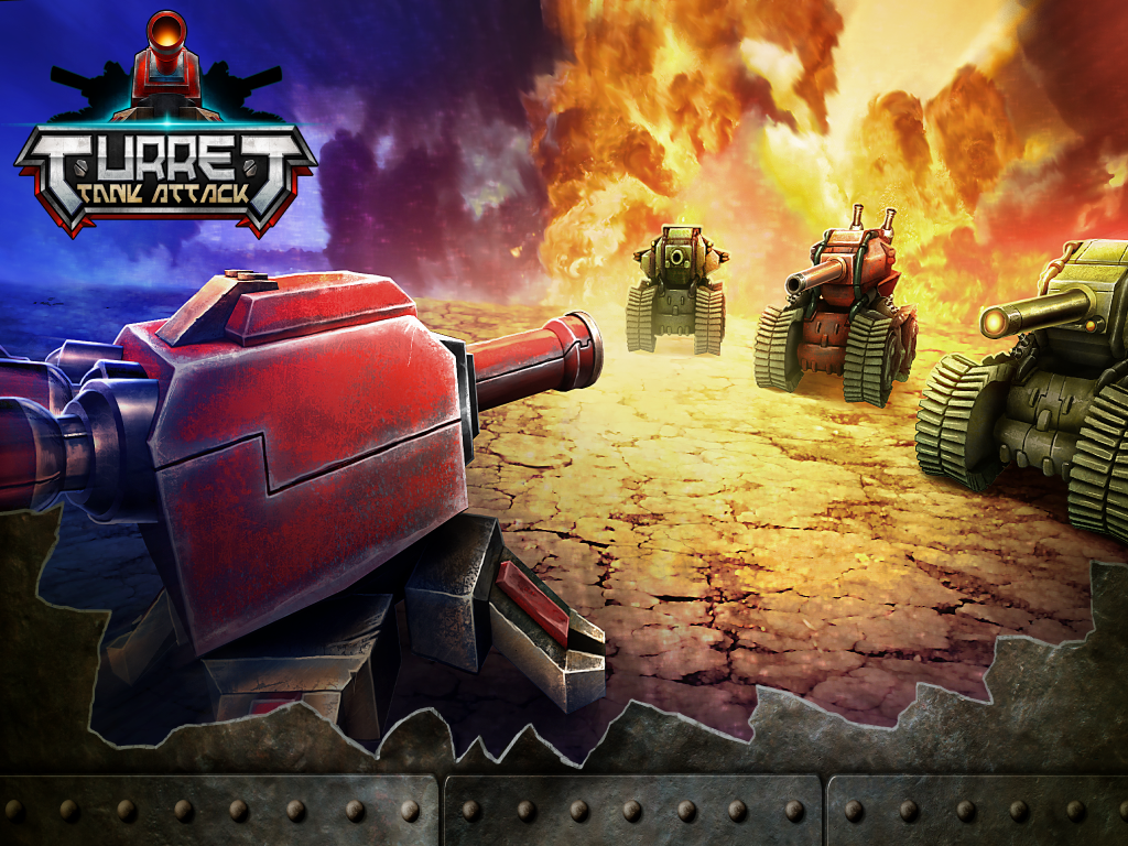 Turret Tank Attack - Skill Shoot-er Tower Defense Game Lite