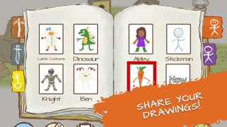 Draw a Stickman: Sketchbookのおすすめ画像5