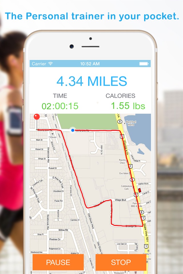 Keep My Run: GPS Walking and Step Tracking Pedometer for Calories screenshot 2