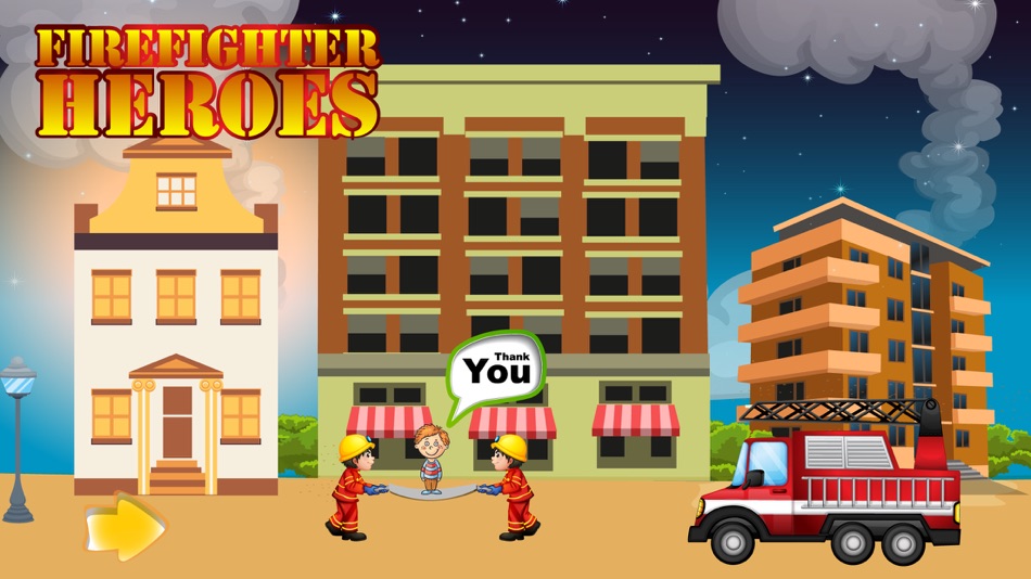 #3. Firefighter Heroes - Action simulator game & fire rescue adventure (iOS) 由: Kids Fun Plus