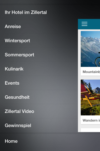 Zillertal APP screenshot 3