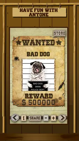Game screenshot Wild West Wanted Poster Maker - Make Your Own Wild West Outlaw Photo Mug Shots hack