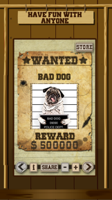 Wild West Wanted Poster Maker - Make Your Own Wild West Outlaw Photo Mug Shots screenshot