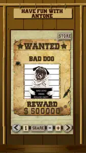 Wild West Wanted Poster Maker - Make Your Own Wild West Outlaw Photo Mug Shots screenshot #3 for iPhone