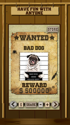 Wild West Wanted Poster Maker - Make Your Own Wild West Outlaw Photo Mug Shots screenshot 3