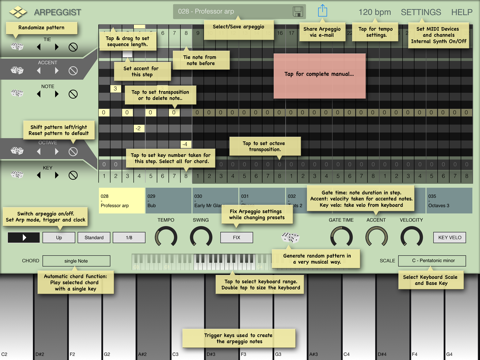 Screenshot #2 for Arpeggist