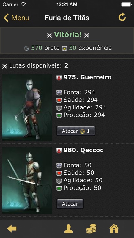Furia de Titãs RPG screenshot 4