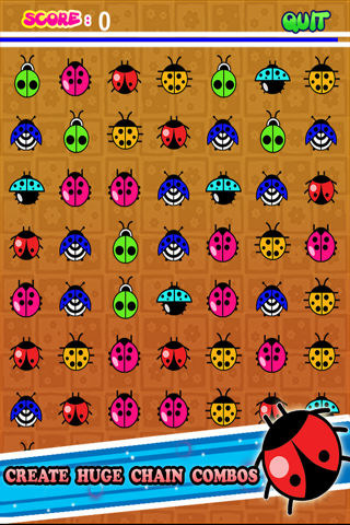 A Ladybug Match Mania Puzzle - Connect the Dots Free! screenshot 2