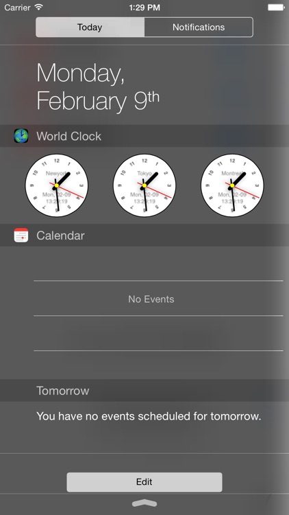 World Clock Extension