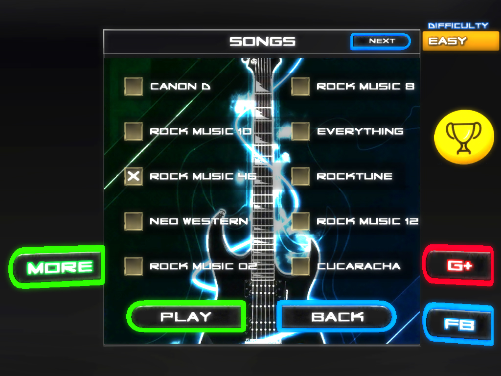 Rock vs Guitar Legends HD