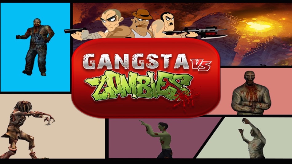 Tough Gangstars vs Zombies Invasion - Judgement Day Defense Shooting Games - 1.1 - (iOS)