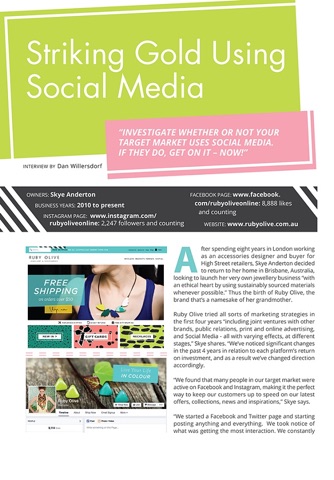 Social Media Success Magazine screenshot 2