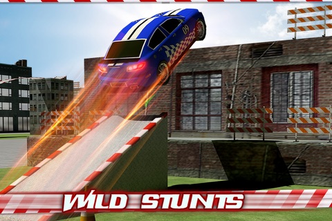 Crazy Car Roof Jumping 3D screenshot 4