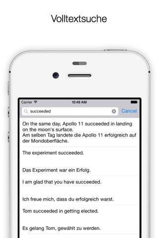 Phrases ENGLISH-GERMAN screenshot 2