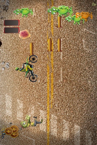 Ace Off-Road Dirt Bikes Versus Alien Invasion - Bikers beware of Zombies from behind screenshot 3