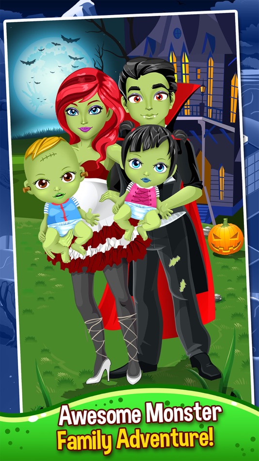 #4. Monster Mommy's Newborn Pet Doctor - my new born baby salon & mom adventure game for kids (iOS) By: VZO entertainment
