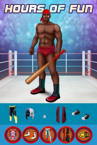 My World Champion Crazy Power Wrestlers Dress Up Club Game - Advert Free App screenshot 2