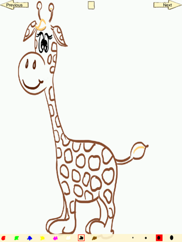 Screenshot #4 pour Little kids and adults finger painter and coloring book