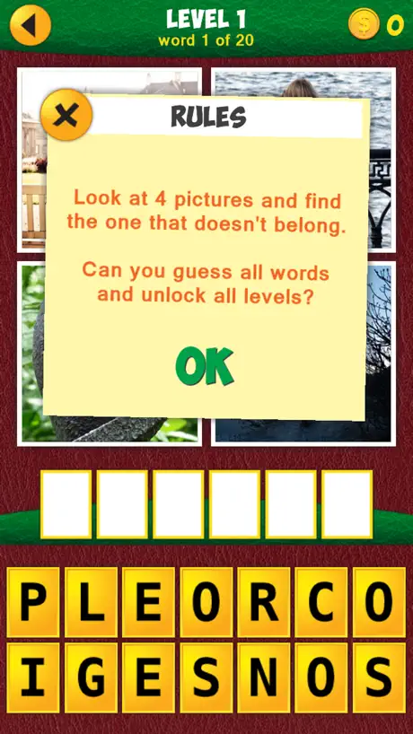 4 Pics: Find the odd word II
