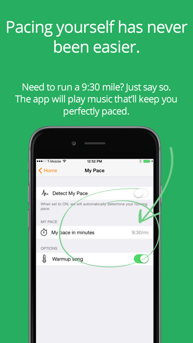 jog.fm - Running music at your pace Screenshot