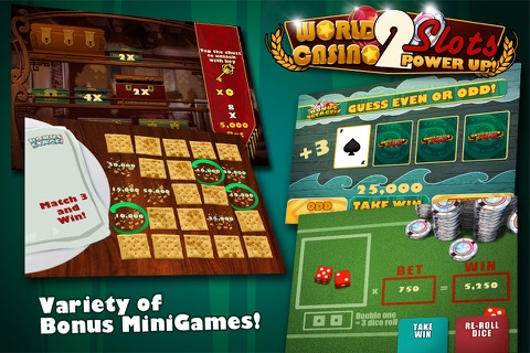 FreeSlots Power Up Casino -  Free Slots Games & New Bonus Slot Machines for Fun screenshot 2