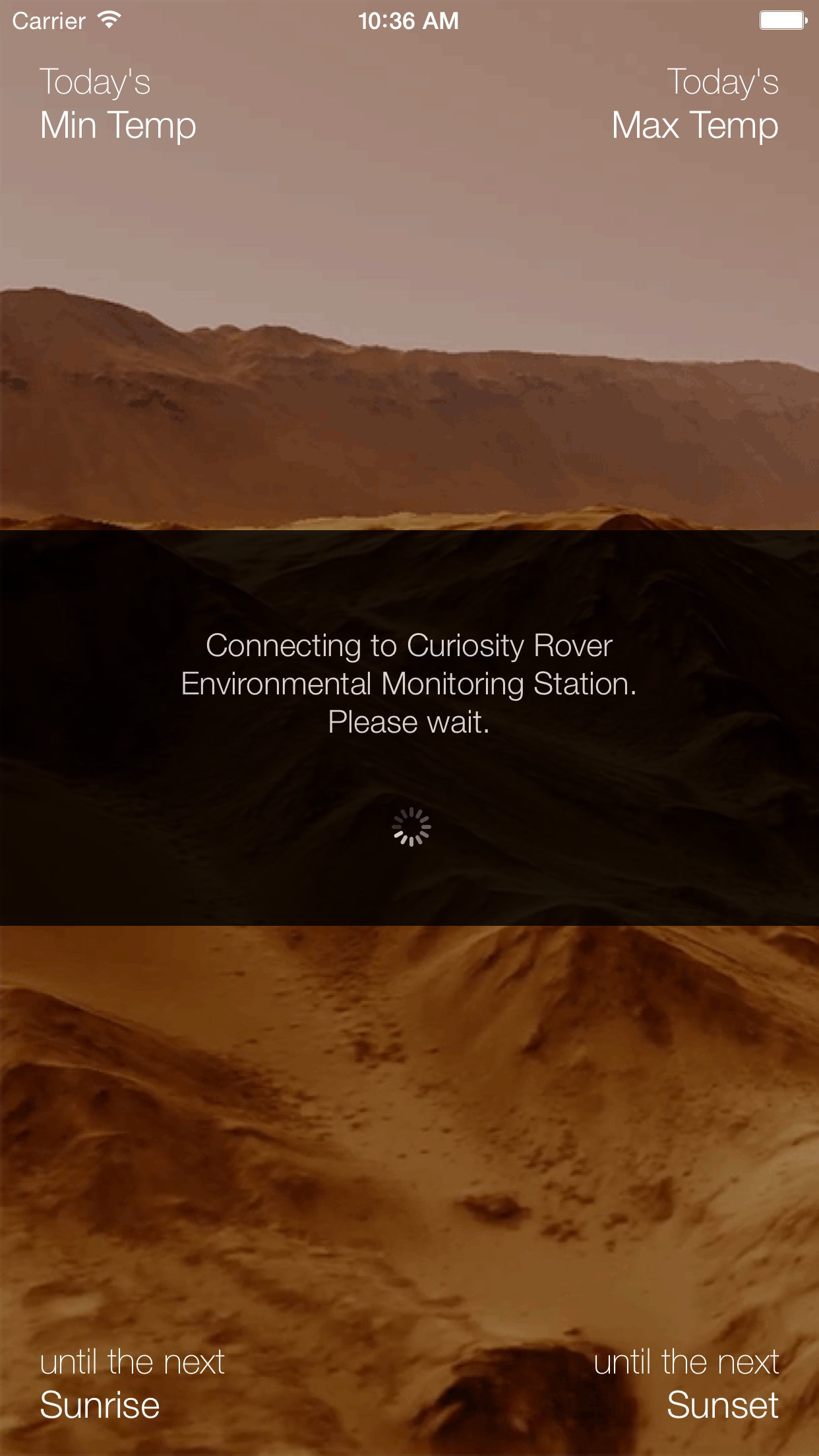Mars Report screenshot 3