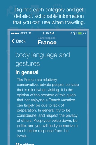 Travel Etiquette: France screenshot 3