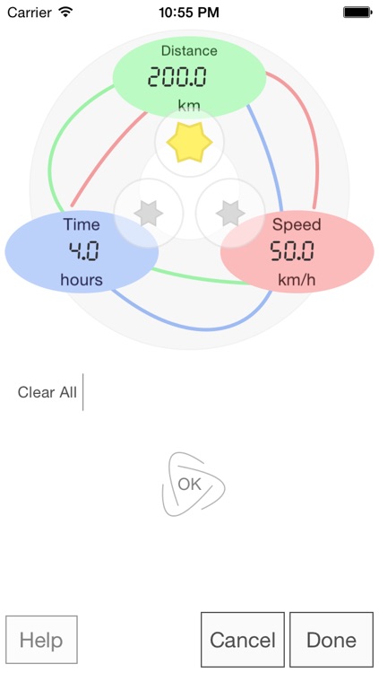 FindSpeed distance-time-speed with animation