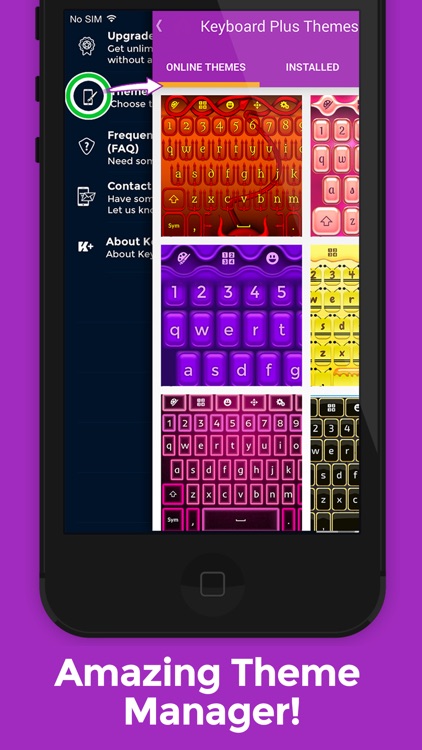 Keyboard Plus: A different theme everyday.