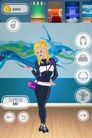 Dress Up Sport Glamour Girl - cool girly fashion dressing game screenshot 2