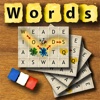 Words French - The rotating letter word search puzzle board game