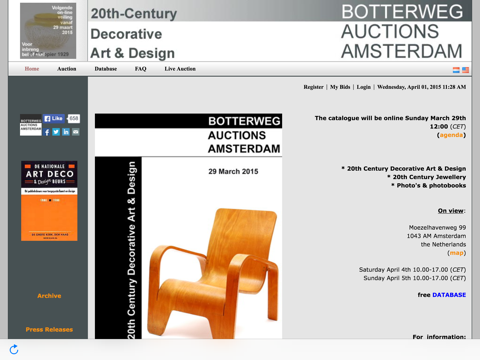 Screenshot #4 pour Botterweg Auctions Amsterdam